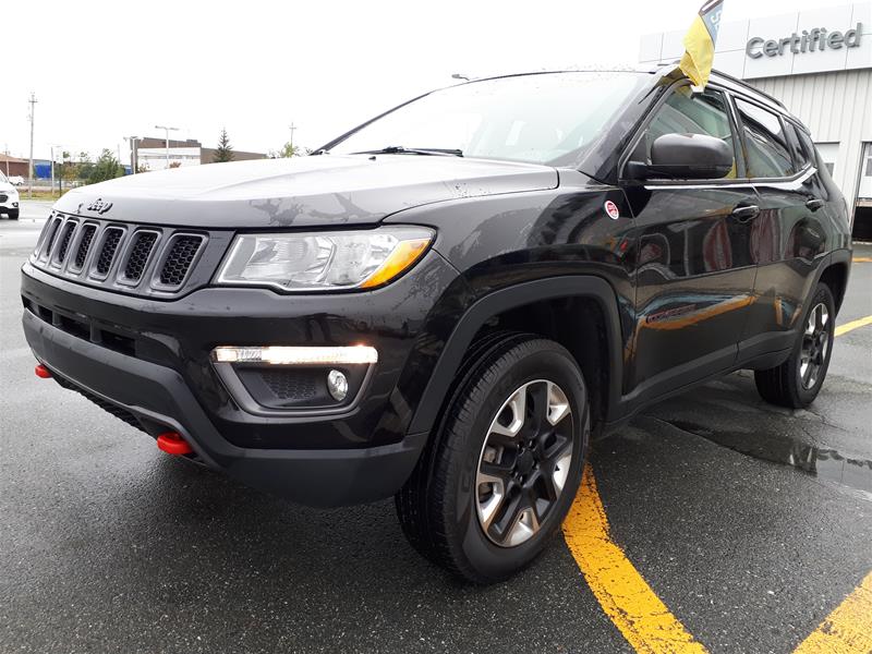 Pre-Owned 2018 Jeep Compass 4×4 Trailhawk SUV in Clarenville #SU66261 ...